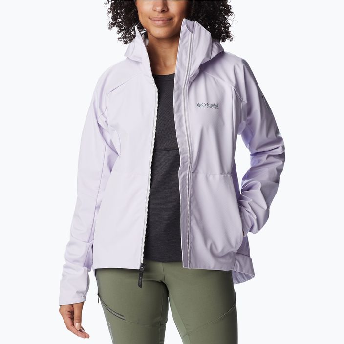 Куртка софтшел жіноча Columbia Platinum Peak Softshell purple tint 3