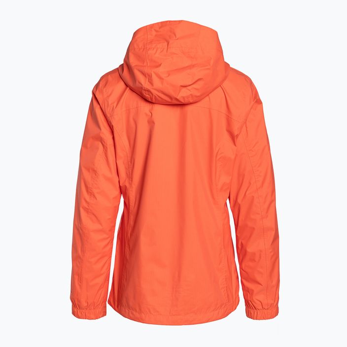 Куртка дощовик жіноча Columbia Pouring Adventure II sunset orange 2