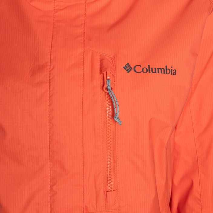 Куртка дощовик жіноча Columbia Pouring Adventure II sunset orange 3