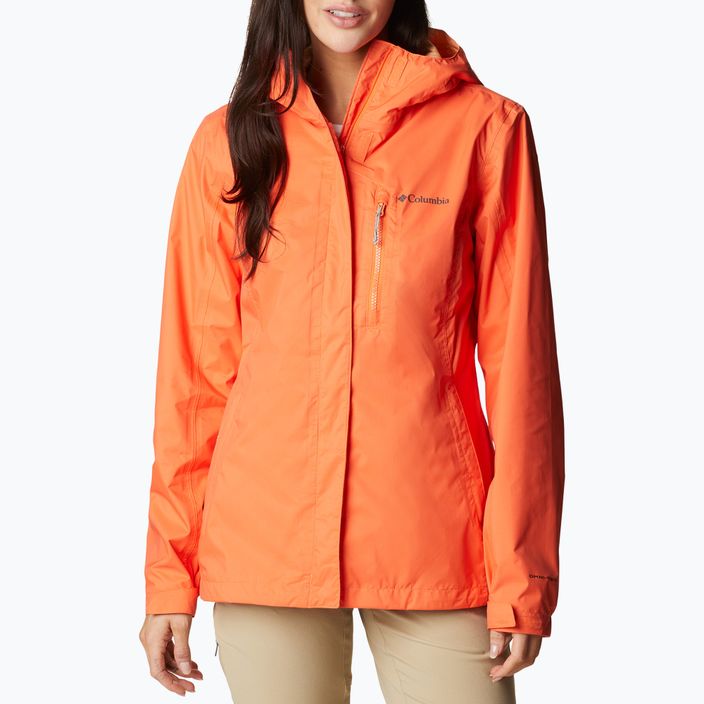 Куртка дощовик жіноча Columbia Pouring Adventure II sunset orange 5