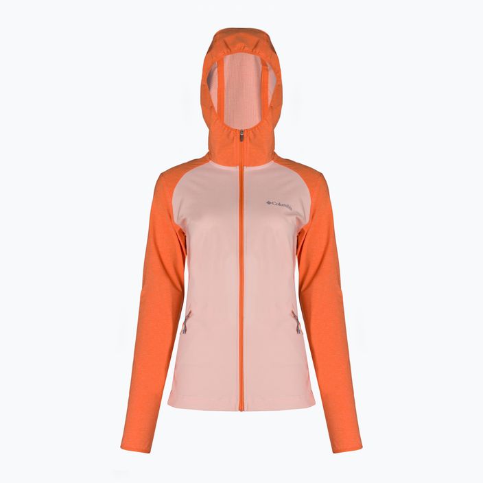 Куртка софтшел жіноча Columbia Heather Canyon Softshell peach blossom/sunset orange