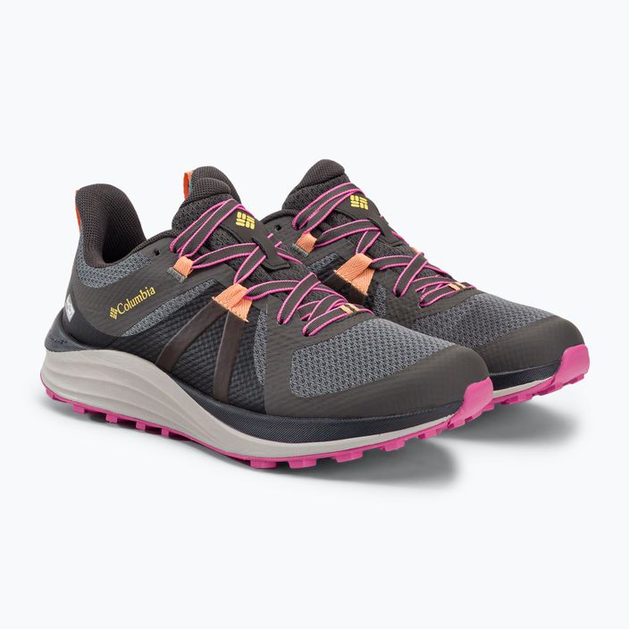 Кросівки для бігу жіночі Columbia Escape Pursuit Outdry dark grey/wild geranium 4