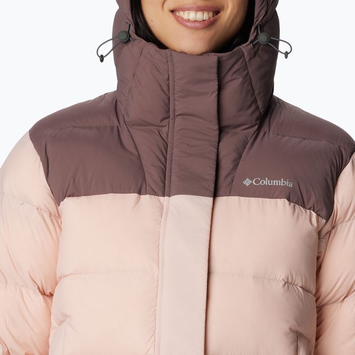Жіноча куртка Columbia Bulo Point II Down куртка пильно-рожева/базальтова крихта 6