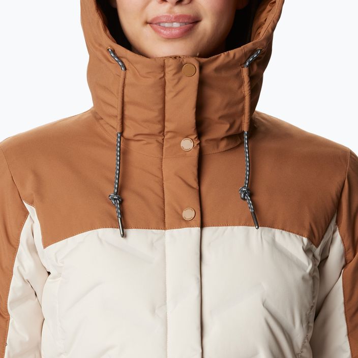 Жіноча куртка Columbia Mountain Croo II Mid Down крейда/верблюжий коричневий 6
