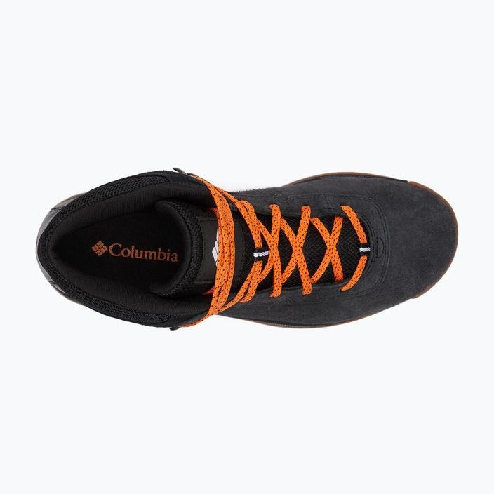 Взуття туристичне чоловіче Columbia Newton Ridge BC black/bright orange 18
