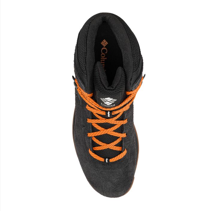 Взуття туристичне чоловіче Columbia Newton Ridge BC black/bright orange 6