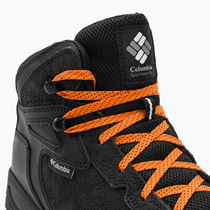 Взуття туристичне чоловіче Columbia Newton Ridge BC black/bright orange 8