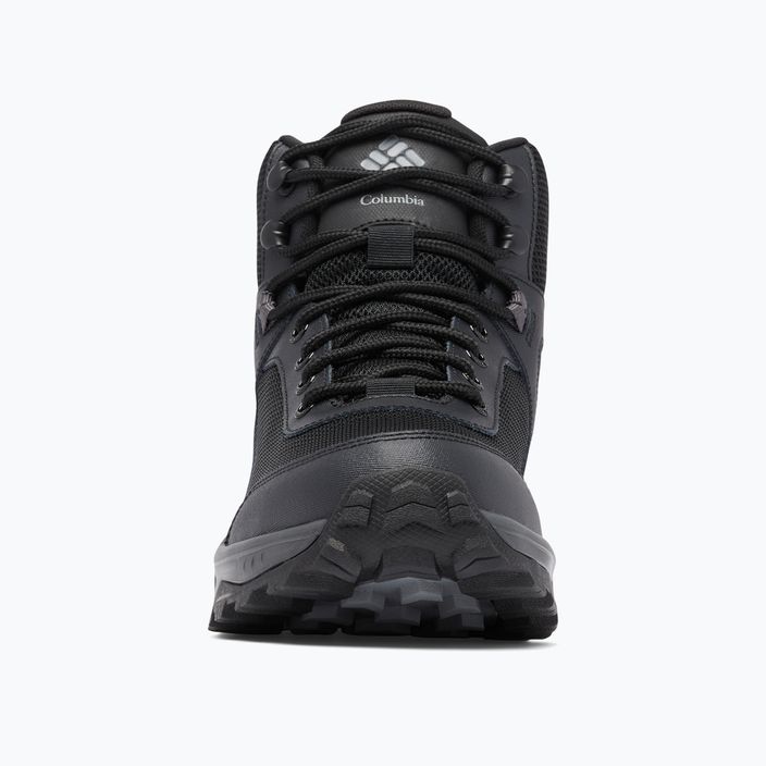 Чоловічі трекінгові черевики Columbia Trailstorm Ascend Mid WP чорні/темно-сірі 10