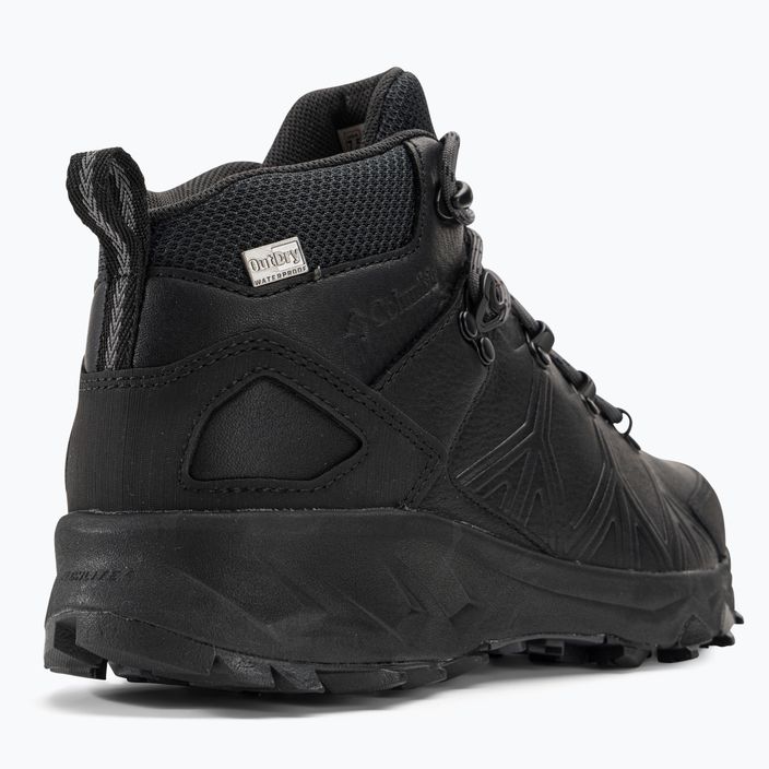 Взуття туристичне жіноче Columbia Peakfreak II Mid Outdry Leather black/graphite 9