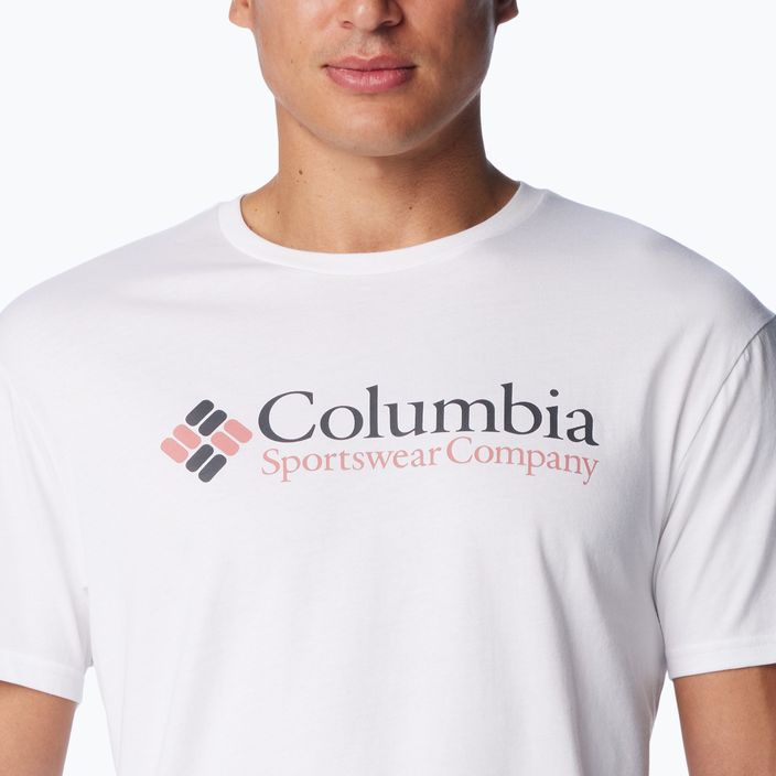 Футболка чоловіча Columbia CSC Basic Logo white/csc retro logo 5