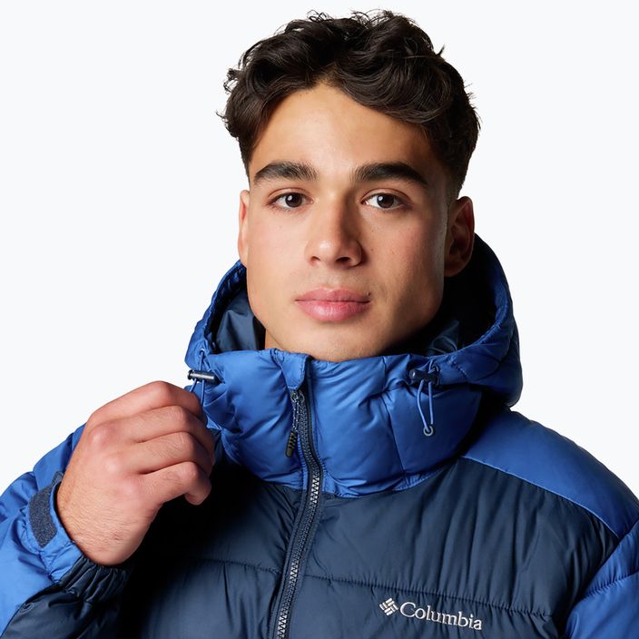 Пуховик чоловічий Columbia Pike Lake II Hooded mountain blue/ collegiate navy 7