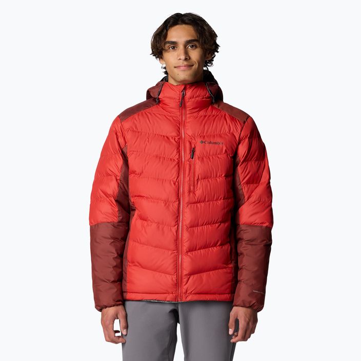 Пуховик чоловічий Columbia Labyrinth Loop II Hooded sail red/ spice