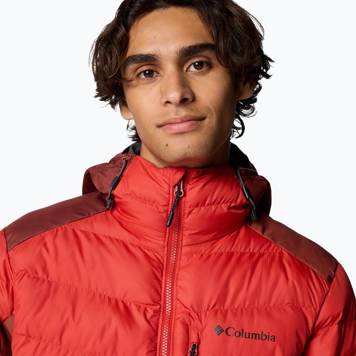 Пуховик чоловічий Columbia Labyrinth Loop II Hooded sail red/ spice 7