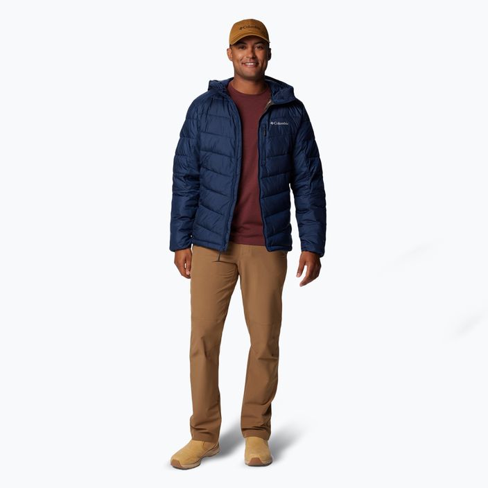 Пуховик чоловічий Columbia Labyrinth Loop II Hooded collegiate navy 2