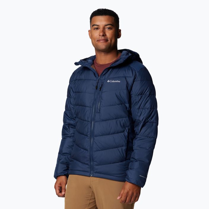 Пуховик чоловічий Columbia Labyrinth Loop II Hooded collegiate navy 4