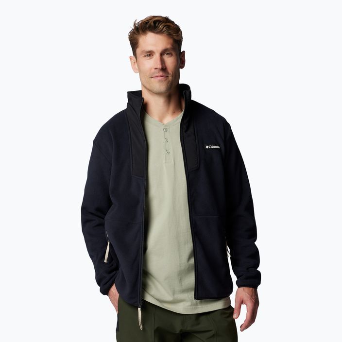 Кофта чоловіча Columbia Sequoia Grove FZ Fleece black 4