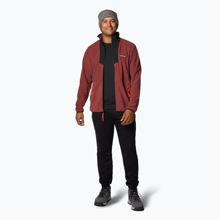 Кофта чоловіча Columbia Sequoia Grove FZ Fleece spice / black 2