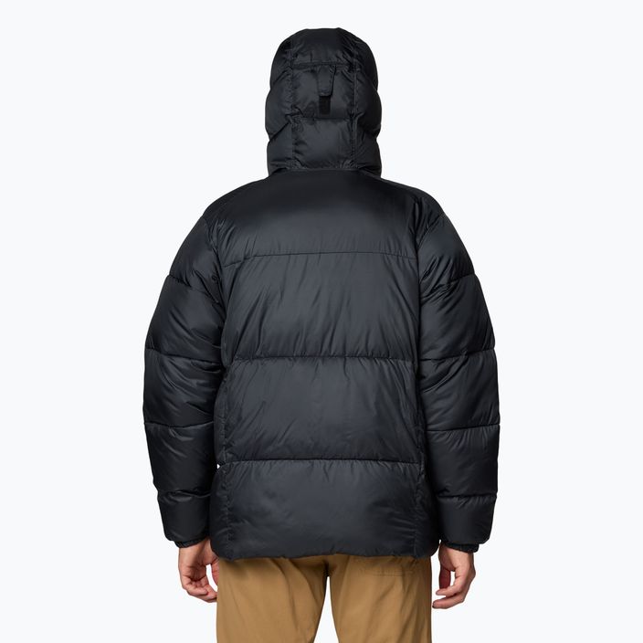 Пуховик чоловічий Columbia Puffect II Hooded black 2