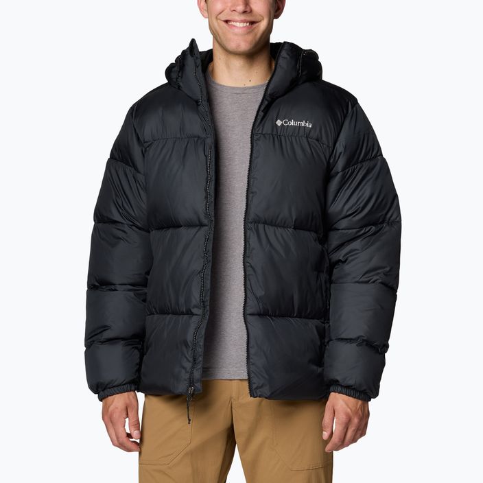 Пуховик чоловічий Columbia Puffect II Hooded black 3