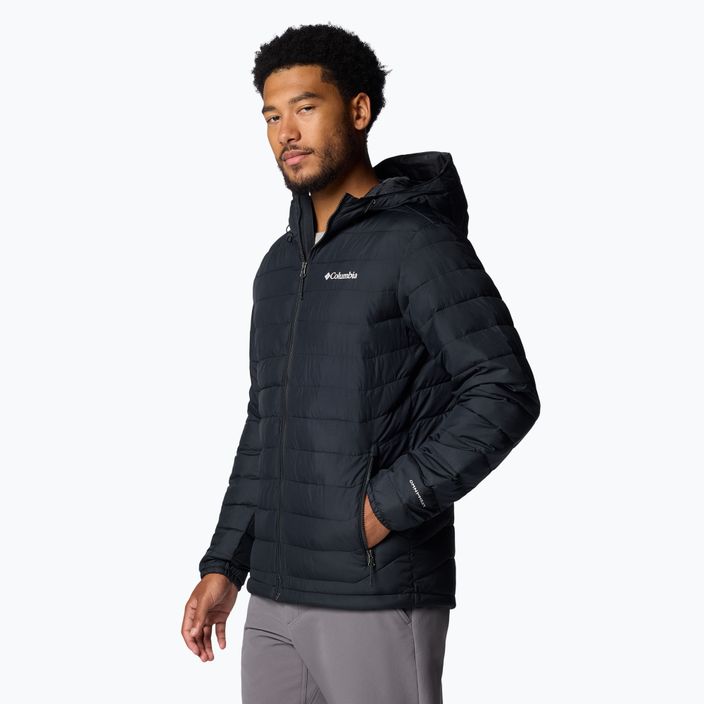 Пуховик чоловічий Columbia Powder Lite II Hooded black 4