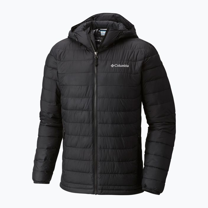 Пуховик чоловічий Columbia Powder Lite II Hooded black 9