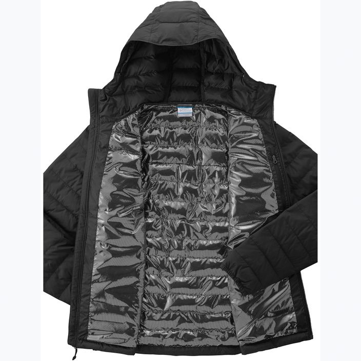 Пуховик чоловічий Columbia Powder Lite II Hooded black 11