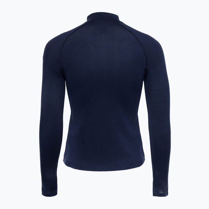 Кофта термічна дитяча icebreaker 260 Tech LS Half Zip midnight navy 2