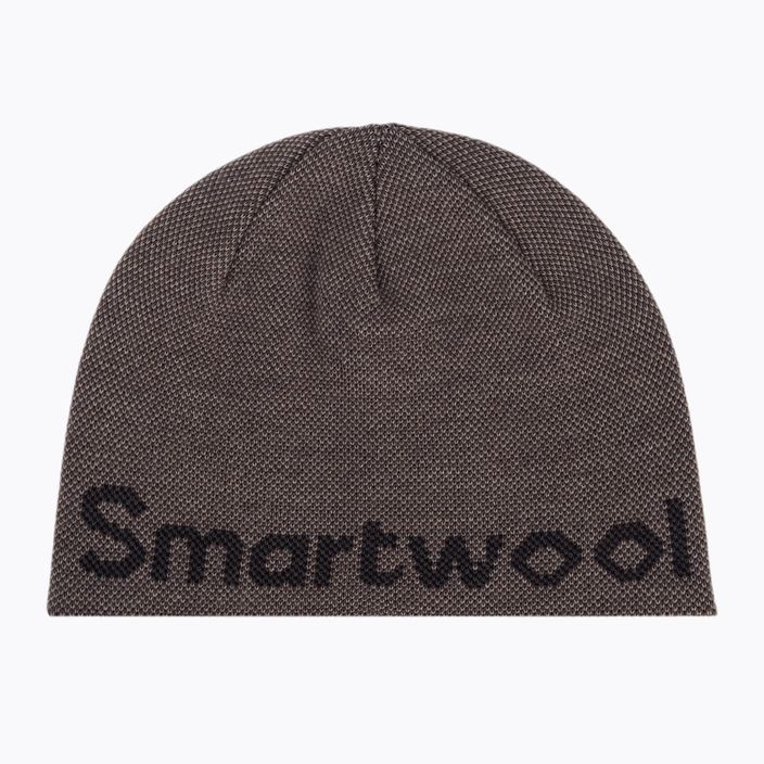 Шапка зимова Smartwool Lid Logo сіра SW011441G57 5