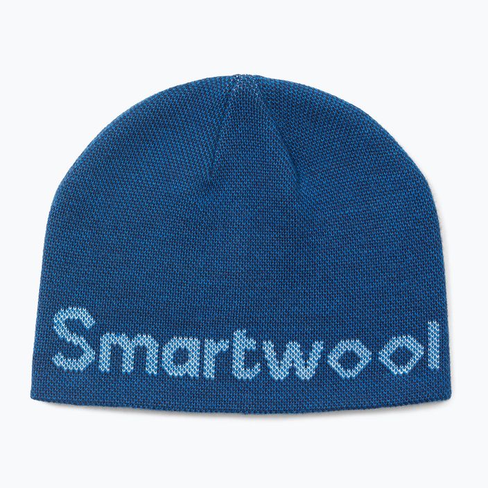 Шапка зимова Smartwool Lid Logo блакитна SW011441J96 6