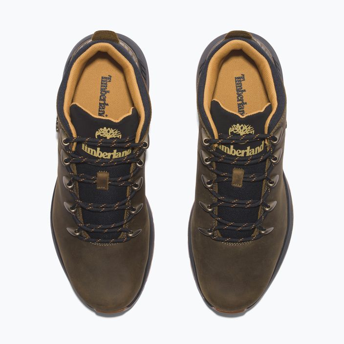 Чоловічі трекінгові черевики Timberland Sprint Trekker Mid оливкового кольору 11