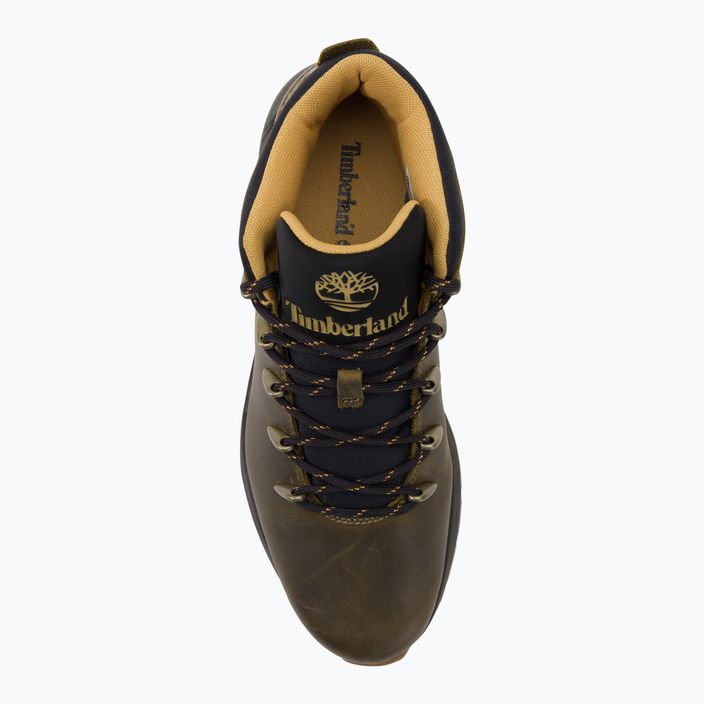 Чоловічі трекінгові черевики Timberland Sprint Trekker Mid оливкового кольору 6