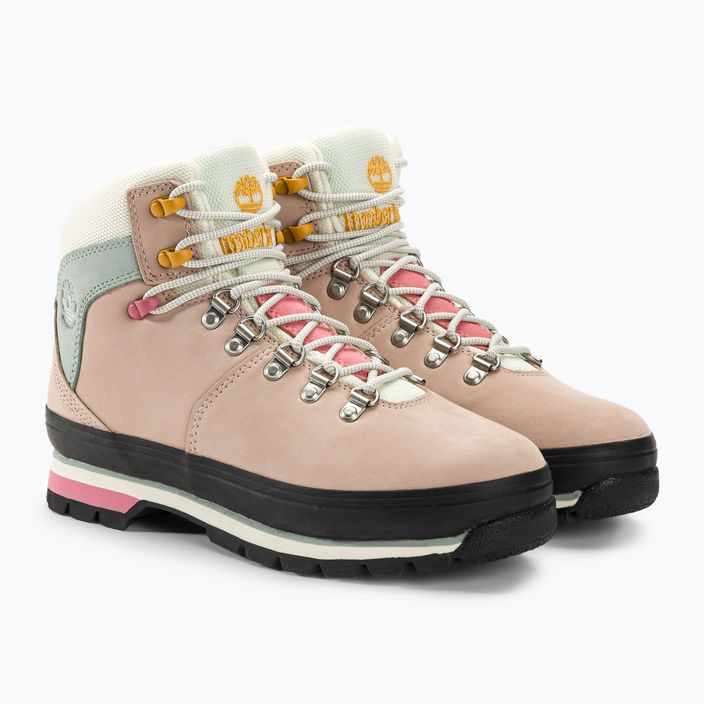 Жіночі трекінгові черевики Timberland Euro Hiker F/L Wp Boot світло-бежевий нубук 4