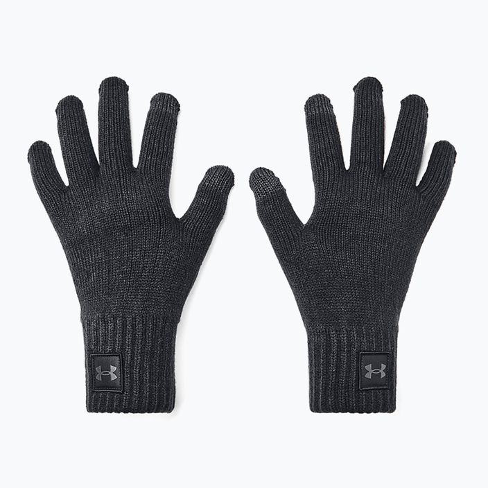 Чоловічі тренувальні рукавички Under Armour Halftime black/jet grey