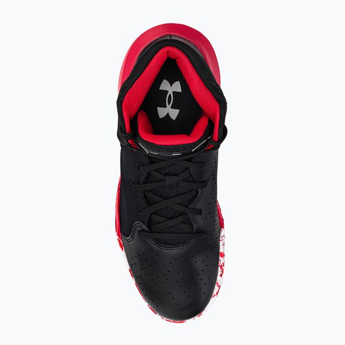 Кросівки для баскетболу чоловічі Under Armour Jet '21 black/red/white 6