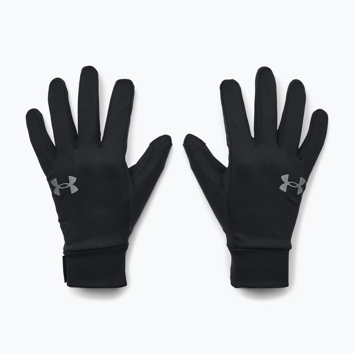 Чоловічі трекінгові рукавички Under Armour Storm Liner чорні/сірі 6
