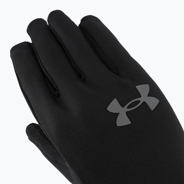 Чоловічі трекінгові рукавички Under Armour Storm Liner чорні/сірі 5