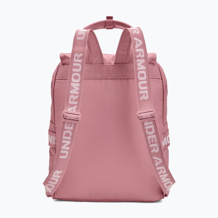 Жіночий міський рюкзак Under Armour Favourite 10 л рожевий еліксир/білий 2