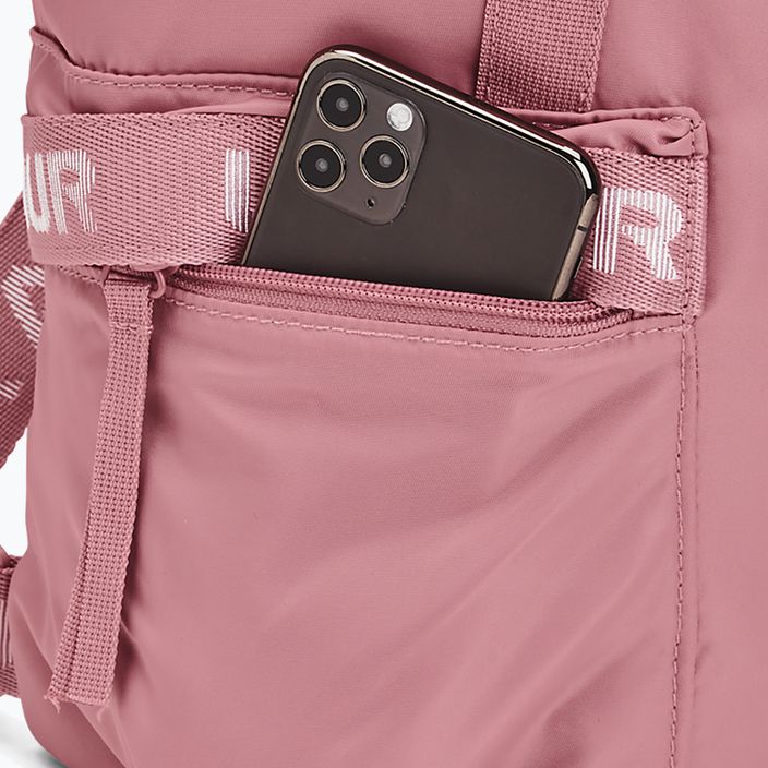 Жіночий міський рюкзак Under Armour Favourite 10 л рожевий еліксир/білий 5
