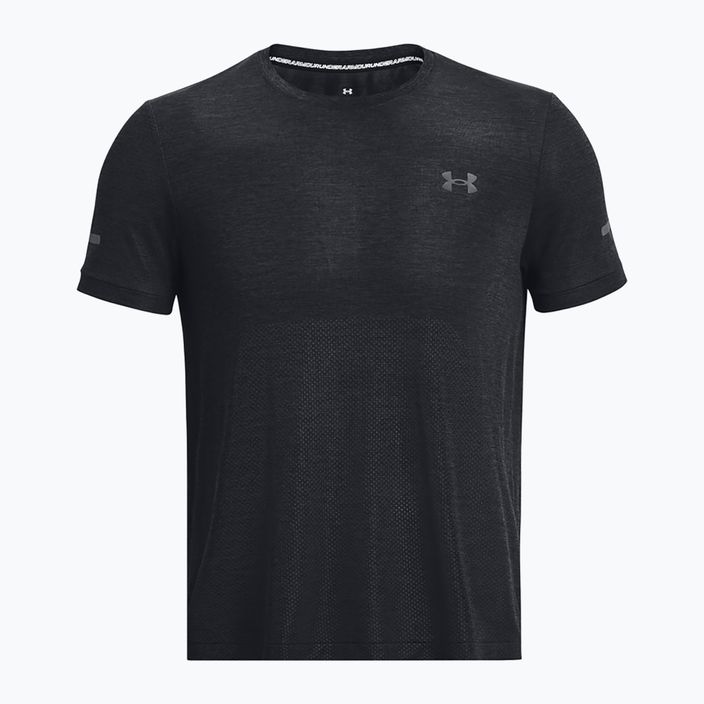 Футболка для бігу чоловіча Under Armour Seamless Stride black/reflective 5