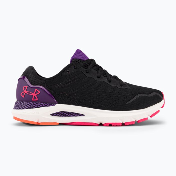 Кросівки для бігу жіночі Under Armour Hovr Sonic 6 black / galaxy purple / pink shock 3026128 2