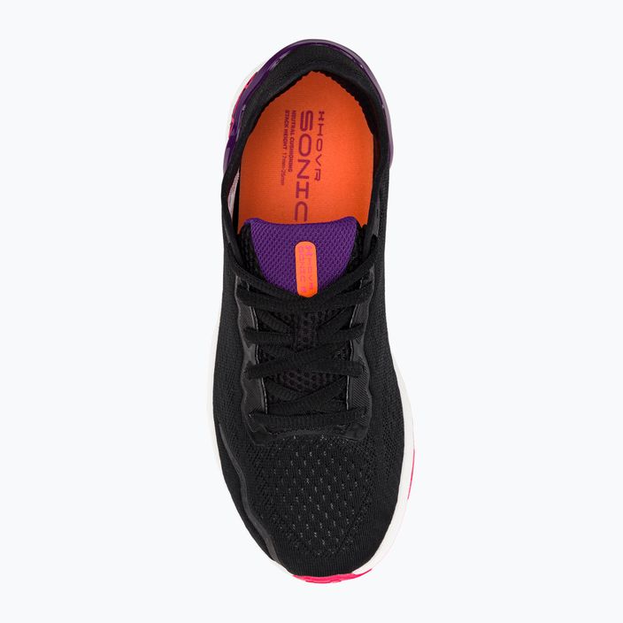 Кросівки для бігу жіночі Under Armour Hovr Sonic 6 black / galaxy purple / pink shock 3026128 6