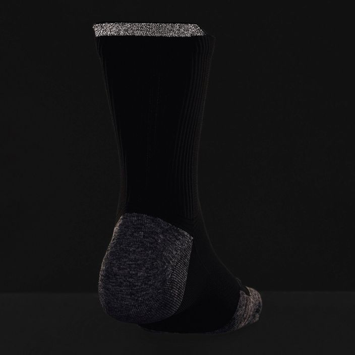 Шкарпетки для бігу Under Armour Ad Run Cushion 1Pk Mid чорні 1376076 2