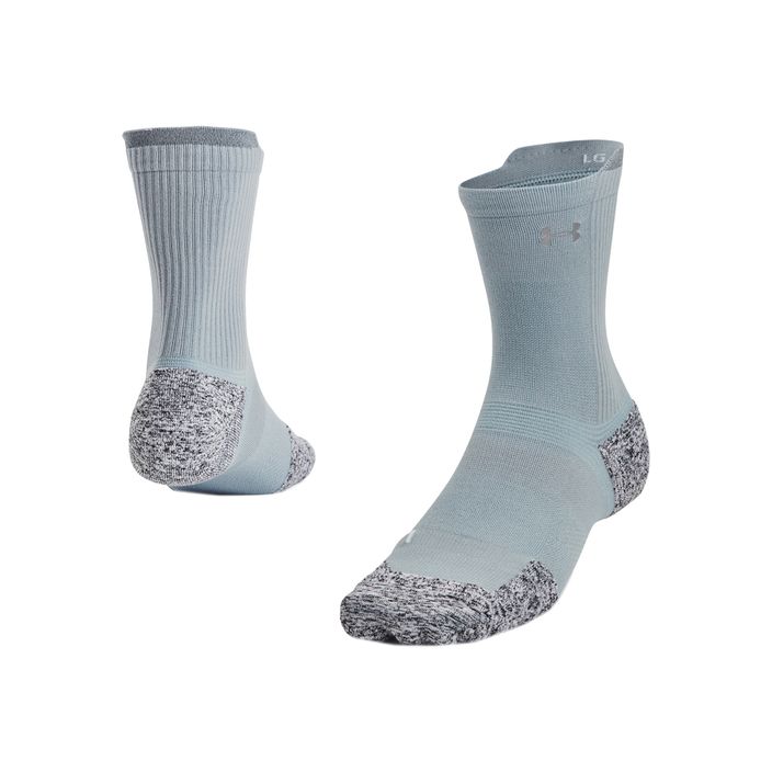 Шкарпетки для бігу Under Armour Ad Run Cushion Mid блакитні 1376076 2