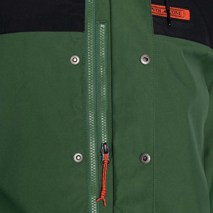 Куртка сноубордична чоловіча Volcom Longo Gore-Tex зелена G0652306 4