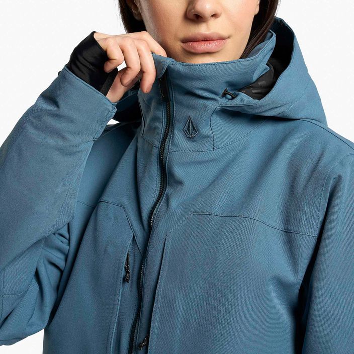 Куртка сноубордична жіноча Volcom Shelter 3D Stretch блакитна H0452210 5