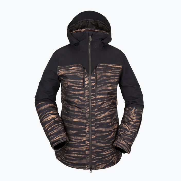 Куртка сноубордична жіноча Volcom Shelter 3D Stretch чорно-коричнева H0452210 8
