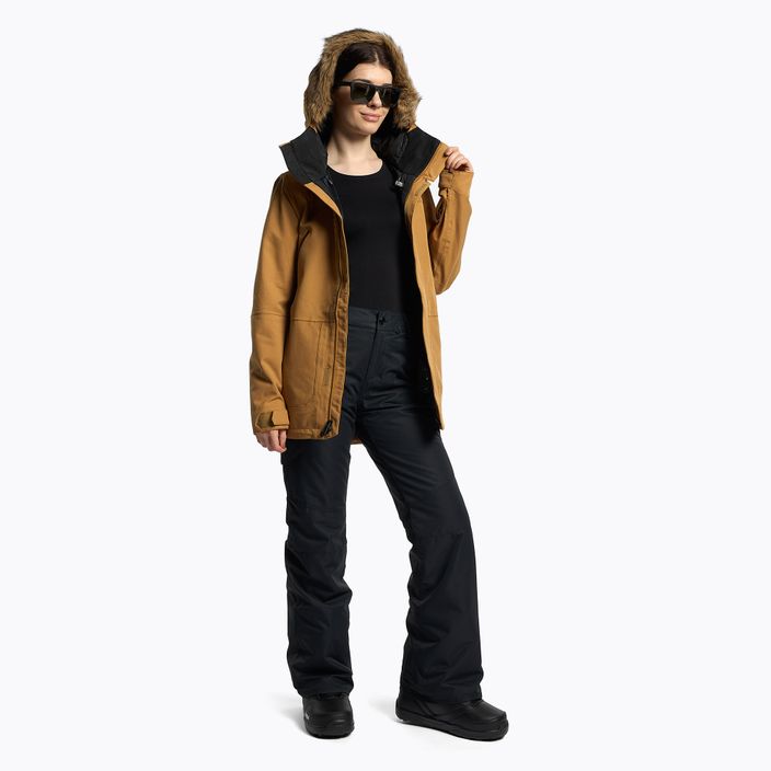 Куртка сноубордична жіноча Volcom Shadow Ins Caramel H0452306 2