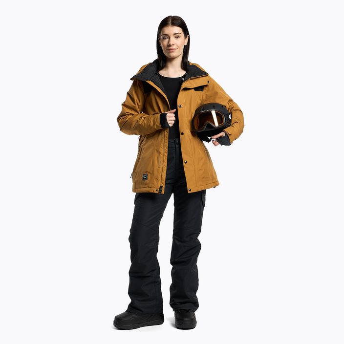 Куртка сноубордична жіноча Volcom Ell Ins Gore-Tex Caramel H0452302 2