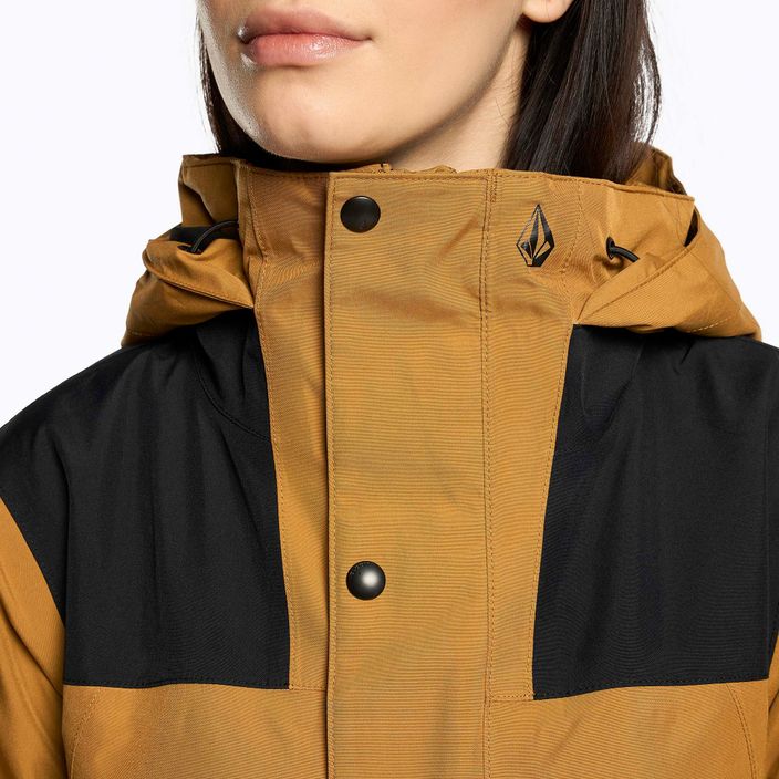 Куртка сноубордична жіноча Volcom Ell Ins Gore-Tex Caramel H0452302 5
