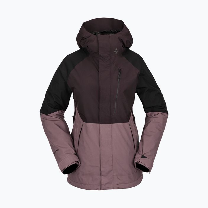 Куртка сноубордична Volcom Aris Ins Gore коричнево-чорна H0452311 7